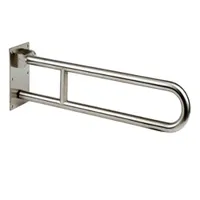 Nylon ABS Handrail Free Obstacle Facility/Handrail for Disabled/Barrier Free Facility in Public Places/U Shape Grab Bar/Flip up Grab Bar