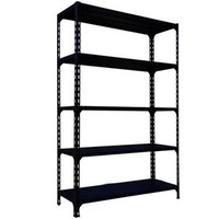5 Level Angle Rack Storage Racks Shelving UnitS Steel Shelf Slotted Angle Racks Heavy Duty Shelf