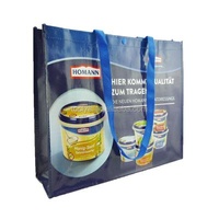 Recyclable Full Color BOPP Laminate Wholesale PP Woven Shopping Bag