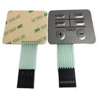 Customize design push button switches polydome membrane switch membrane keypad electronic application