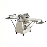 Commercial Catering Dough Sheeter Pastry Standing Dough Roller Baking Machine