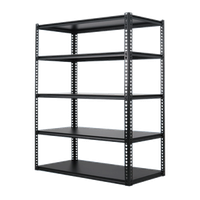 Jigong 40kg Layer Metal Warehouse Industrial Storage Racks Steel Display Stand Tool Rack Home Angle Steel Shelf