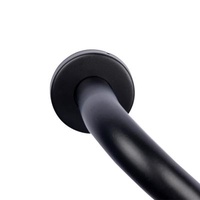 Modern Black Toilet Bathroom Universal Hospital Handrails Handrails