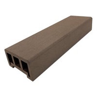 Handrail - (90*50) Wood-like top rail for fence / stair railing - Wood + PP composite (WPC)