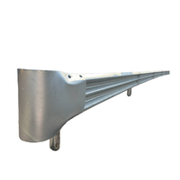 Hot Sale Aashto M180 Q235 Q355 W Beam Guardrail Prices Roadside Safety Highway Galvanized Guardrail Traffic Safety Road Barrier
