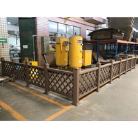 Fence - Anti termite WPC fence, guardrail for equipment / outdoor AC mainframe barrier / garden fence