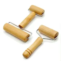 Other Kitchen Tools Rolling Pin Wooden Pastry Pizza Dough Roller Natural Wood Smooth Utensils Ideal for Baking Dough Pie Pastries Cookies CPA4481 WWJY