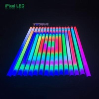 LANDSCAPE ip65 dmx led outdoor wall washer light, high quality led guardrail light, aluminum case rgb led tube light