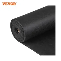 VEVOR Geotextile Landscape Fabric Membrane Soakaway Non-woven 15' x 20'/10' x 100'/3' x 100'/6' x 100' 8 oz Weed Control Fabric