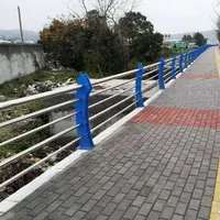 Road guardrail, fence, fence, stainless steel, collision prevention, highway, road municipal, building materials, traffic, custom