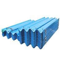 Galvanized Steel High-speed Anti-collision Guardrail Board W Beam Board Corrugated Metal Guardrail