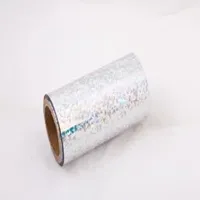 Glass Broken Transparent Holographic BOPP Hologram Laser Thermal Lamination Film