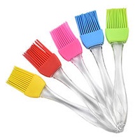 Silicon pastry brushes- Heat Resistant Pastry Brushes Silicone Cooking BBQ Oil Brush