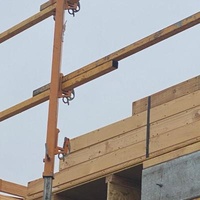 Australia Traditional Fall Protection Roof Edge Safety Guardrail System For Construction