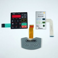 Custom Membrane Switch Capactive Touch Panel with Graphic overlay for Industrial Equipment