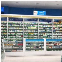 Cosmetic Pharmacy Shelves Store Racks