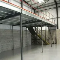 Durable Steel Structural Warehouse Shelves Mezzanine Floor & Office Storage Rack Metal Mezzanine Platform Racking for Industrial Racks