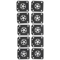 10Pcs Carburetor Membrane Gasket Set For Zama Ms210 Ms230 Ms2500