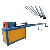 16mm--76mm Factory Round Pipe Threading Machine Handrail Decoration Rapid Forming Automatic Threading Machine