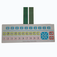 Customized membrane keyboard membrane switch button membrane control panel