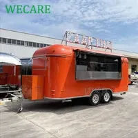 Wecare Mobile Pastry Cart Dessert Food Trailer Ice Cream Truck Coffee and Healthy Drink Cart Trailer