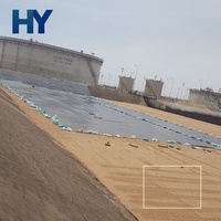 0.75mm Hdpe Geomembrane Fish Farm Pond Liner Hdpe Geomembrane Waterproofing Geomembranes