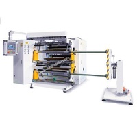 HIGH SPEED FOOD SERVO DRIVE BOPP SLITTING AND REWINDING PAPER MACHINE