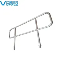 OEM Welding Hollow Round Tube Metal Handrail for Ladder