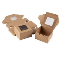 Free Sample Take Away Food Grade Pastry Paper Boxes