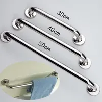Towel Grab Bar Bath Holder Safety Handrail Sanding Surface Wear-resistant Strong Tensile Resistance Wall Bar Handle 30/40/50 cm