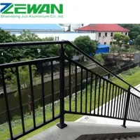 Aluminium Balcony Railing Design Outdoor Handrail for Aluminum Stair Railings