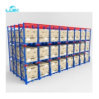Heavy Duty Warehouse Stackable Detachable Powder Coating Cheap Forklift Textile Storage Car Tire Pallet Racks For Sale