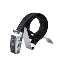 High-grade Belt Display Racks Stainless Steel Girdle Holder Desktop Leather Belt/waistband Display Stand Rack