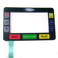 Custom Membrane Switch with Membrane Panel and Membrane Overlay