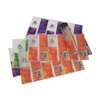 Customized Waterproof Clear Adhesive Transparent Bottle Sticker BOPP Vinyl Waterproof Packaging Label