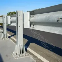 Hot DIP Galvanized Steel Metal Factory Customized CE Certificated Road Safety W Beam Thrie Beam Highway Guardrail