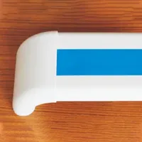 Corridor Stairs Wall Bumper Guard PVC&Aluminium Alloy Hospital Handrail