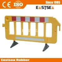 Temporary Fence Barrier Traffic Safety Roadside Plastic Guardrail