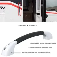 RV Door Handle Caravan Auxiliary Handrail Boarding Marine Yacht RV Handrail Grab Rails Handle Accessories