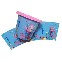 Die cut waterproof plastic bopp in mold label