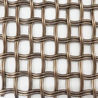 6mm Partitions Decorative Woven Wire Mesh Grid Panels For Stairs Guardrail