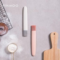 Sustainable Cooking Tools Silicone Pastry Brush , BBQ Basting Oiling Brushes