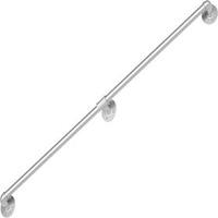 Silver stair railing wall hanging handrails stair handrail