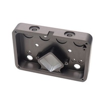 Electric metal audio amplifier enclosures small anodized aluminum alloy pedal