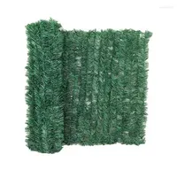 Decorative Flowers Artificial Ivy Screen Portable Privacy Fence Cover Guardrail Fences 0.5 X 2m Hedge For