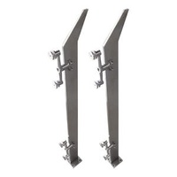 304 Stainless Steel Stair Handrail Glass Fixed Column