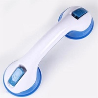 Modern Glass Door Handle Vacuum Suction Cup Bathroom Shower Handrail Elderly Glass Elder Grab Bars