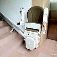 Stairlift Elevator for the Elderly Upstairs Artifact Lift Chair Home Simple Handrail Straight Stairlift