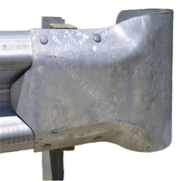 Highway Guardrail w Beam Guardrail with Fishtail End for Sale