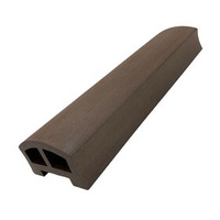Handrail - (80*45) -(wook-like top rail for waterfront guardrail / fence)- Wood + PP composite (WPC)